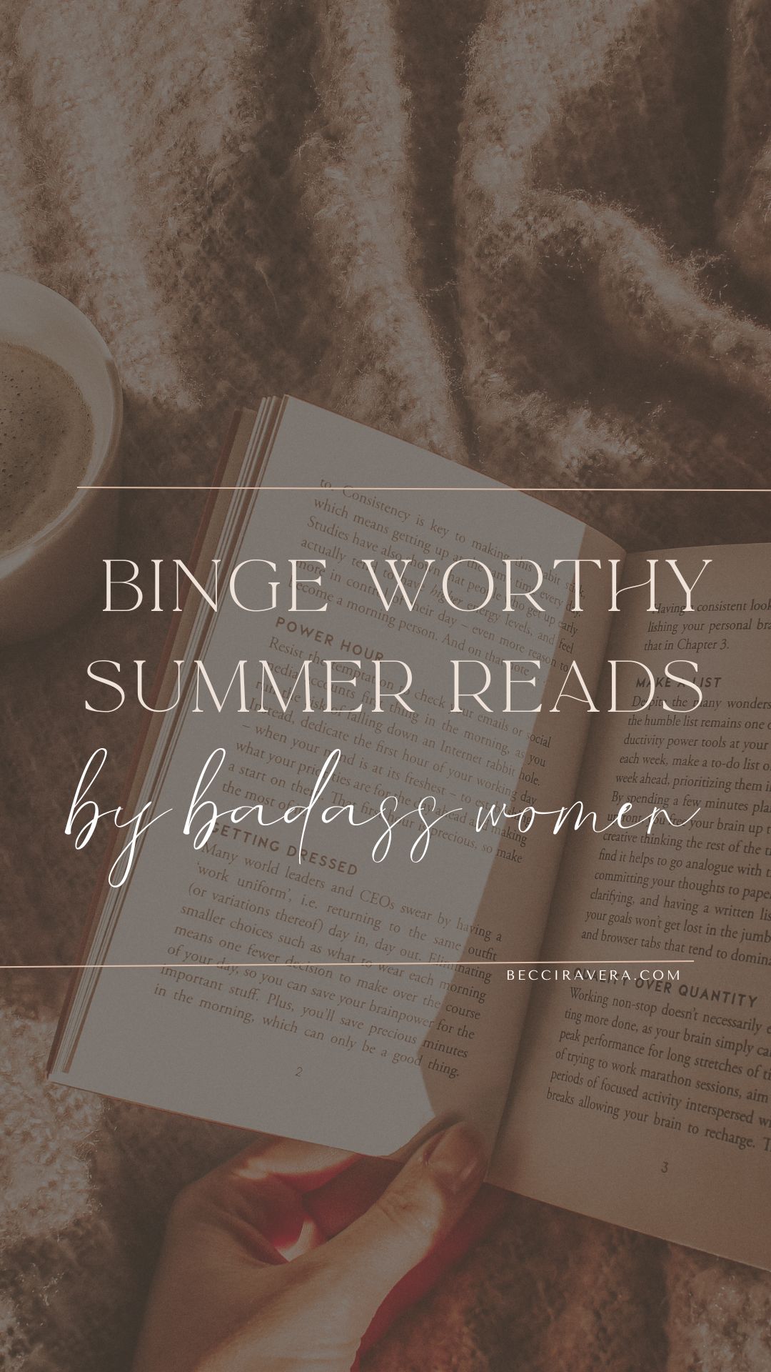 Bingeworthy summer reads by badass women